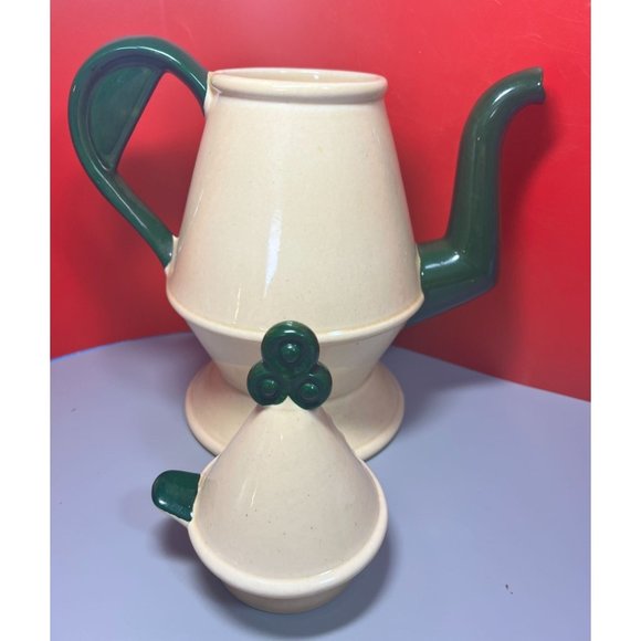 Metlox PoppyTrail Provincial Vernon Homestead Tea Coffee Pot Ceramic USA Vintage - Picture 6 of 9